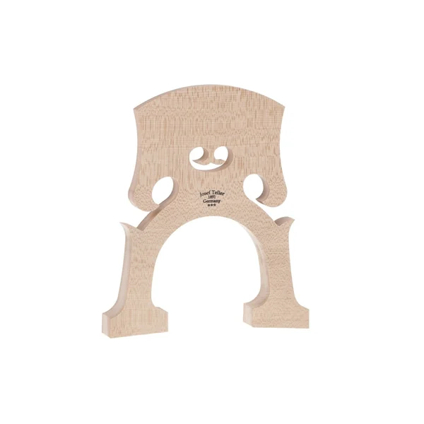 Teller Double bass bridge Belgian model - 4/4 (Foot width 165)