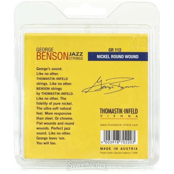 Thomastik-Infeld Strings for E-guitar George Benson Jazz Guitar - Set roundwound (GR112)