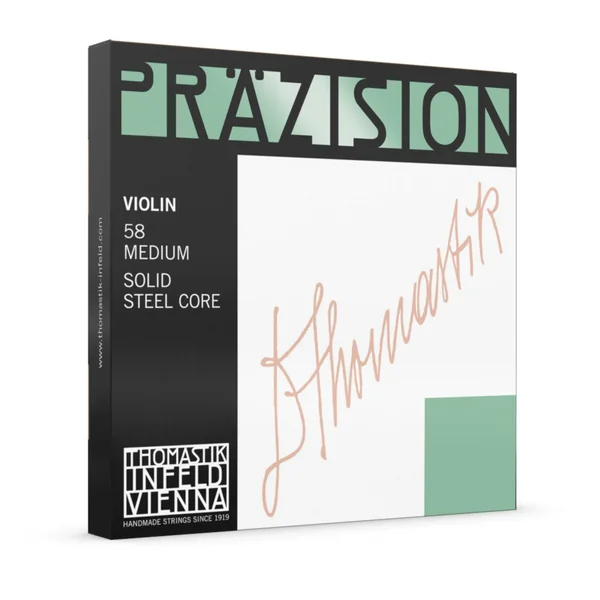 Thomastik-Infeld Violin strings Precision steel solid core - Medium (58)