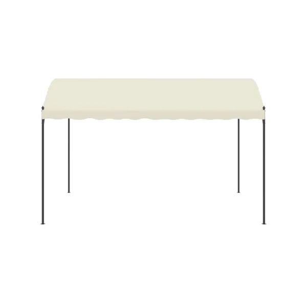 Tonnelle de jardin Crème 4x3 en Métal Tonnelle Terrasse Pergola Jardin Pergola Terrasse