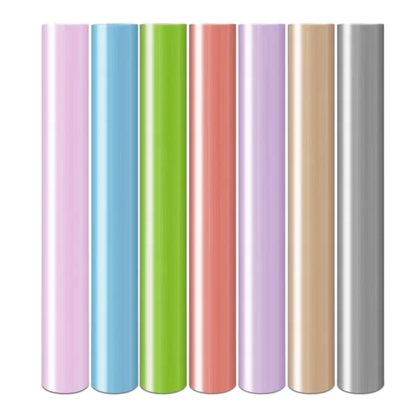 Transfert de chaleur en vinyle Puff 3D-Pastel (14 pièces) – compatible avec les lasers