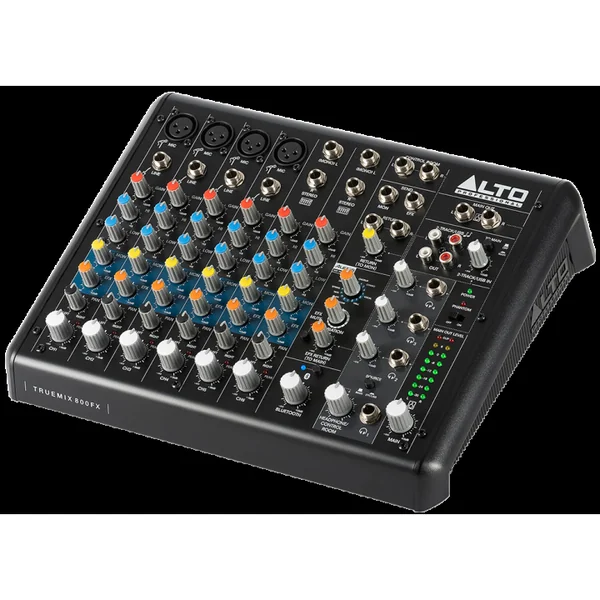 TRUEMIX800FX Table de mixage 8 canaux USB Bluetooth et FX
