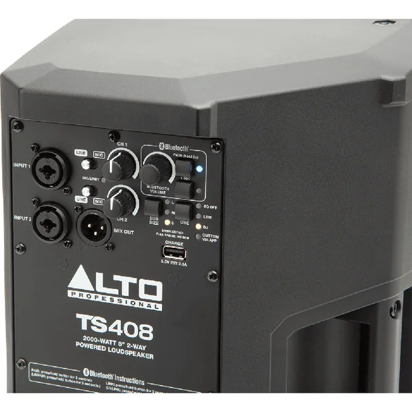 TS408 Enceinte active bi-amplifiée 1000 Watts