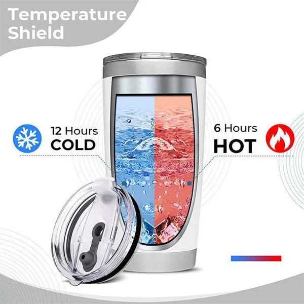 Tumbler en acier inoxydable de 20 oz pour gravure au laser
