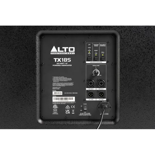 TX18S Subwoofer actif 900 Watts