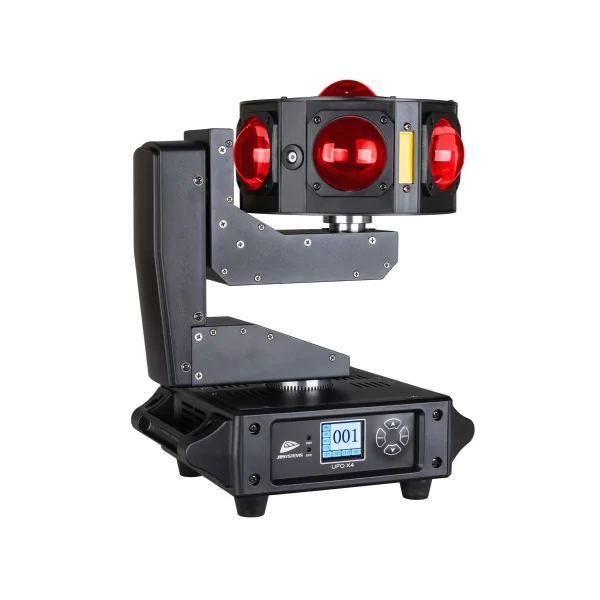 UFO X4 JB Systems – effet soucoupe 4 en 1, 16 leds 40W RGBW + 108 leds RGBW + laser rgb + strobe