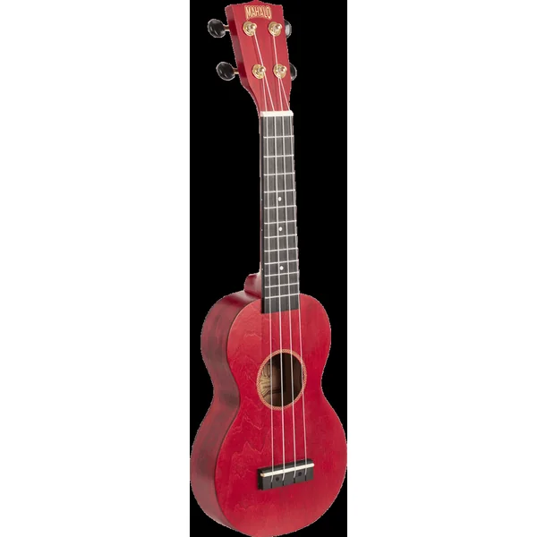 Ukulélé Mahalo Soprano Slim Rouge Satin + Housse