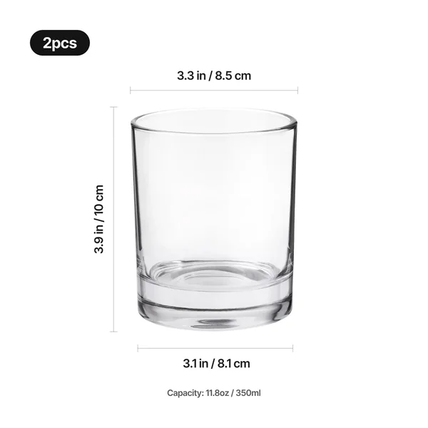 Verres à whisky Old Fashioned, 350 ml (2 pcs)