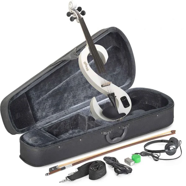 Violon électrique STAGG SET EVN 4/4 BLANC