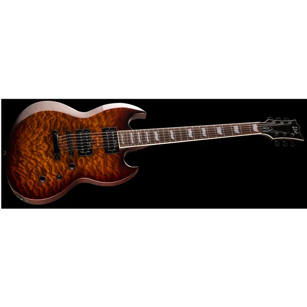 Viper-256 - dark brown sunburst