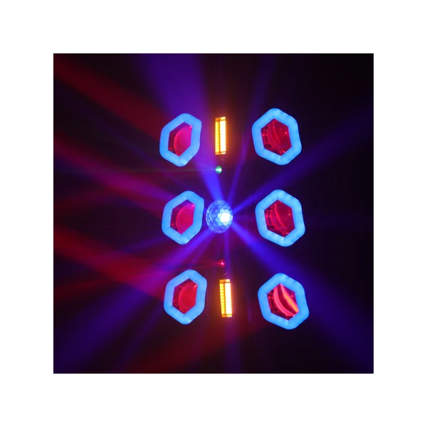 VIPER 6 RING Power Lighting - 5 Effets Lumière Dynamiques