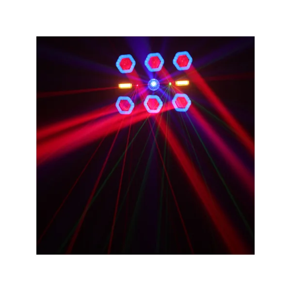 VIPER 6 RING Power Lighting - 5 Effets Lumière Dynamiques