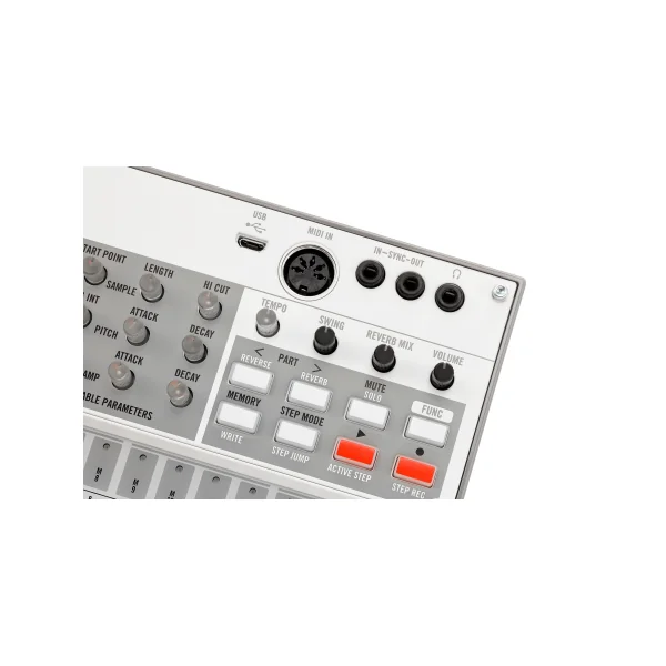 VOLCA-SAMPLE2 KORG - Séquenceur de samples, 150 samples intégrés, filtre analogique, reverbe