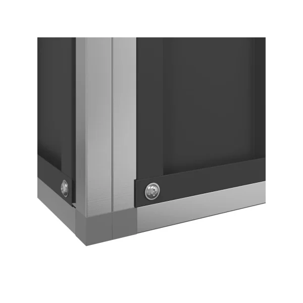 Volière de Jardin en Acier Galvanisé 4,18x4,14x2,12m Volière Métal
