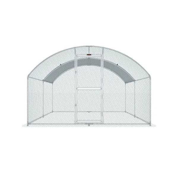 Volière Dôme Enclos Parc Arrondi 4x3x2m 12m² Enclos Grillagé