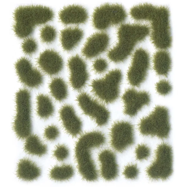 Végétation miniature adhésive : vert sec 2 mm