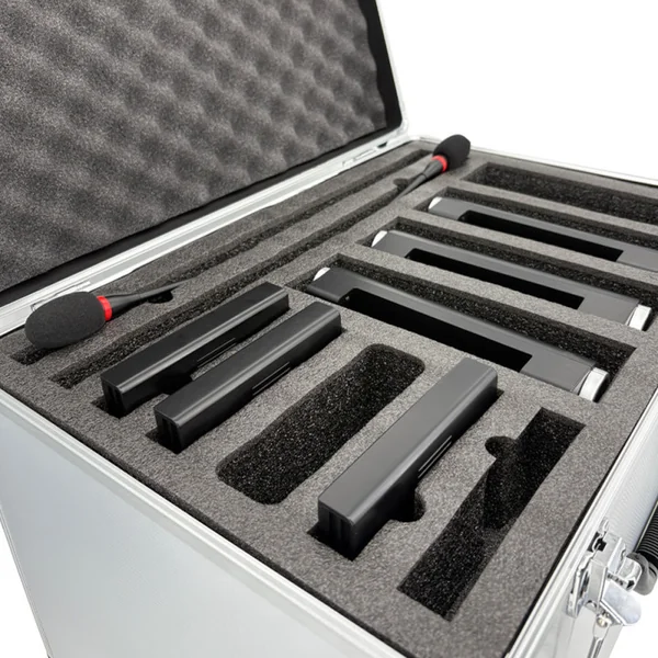 WCS-CASE-8 Valise de transport pour 8 pupitres système WCS