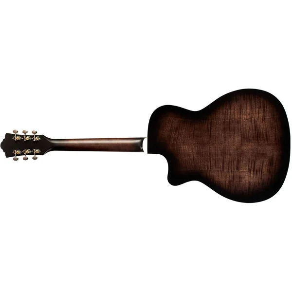 Westerly OM-260CE Deluxe Flamed Mahogany - transparent black burst