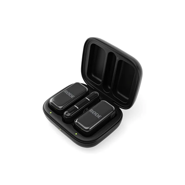 Wireless micro C Rode - Système de micro pour téléphone 2 micros noirs + 1 récepteur USB-C
