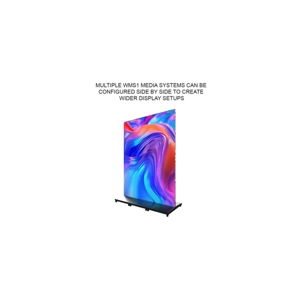 WMS1 Media Sys ADJ - Ecran vidéo led totem pitch 1.95