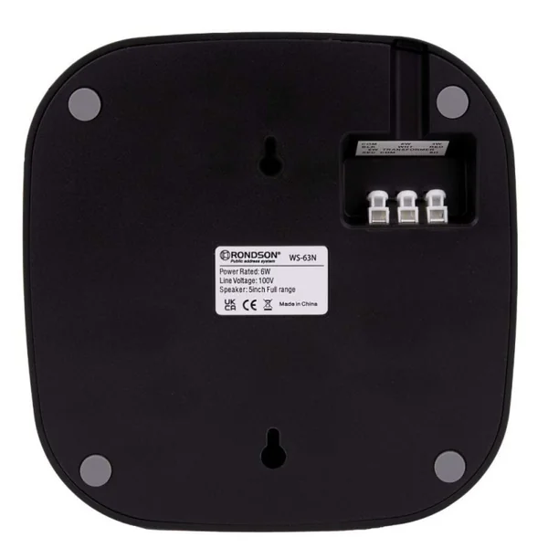 WS-63N Haut-parleur mural 6 - 3 Watts 100 V