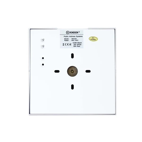 WS 501 Haut-parleur mural 6 - 3 Watts 100 V