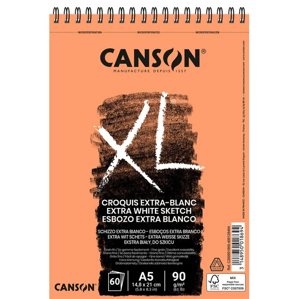 XL bloc croquis 90g/m²