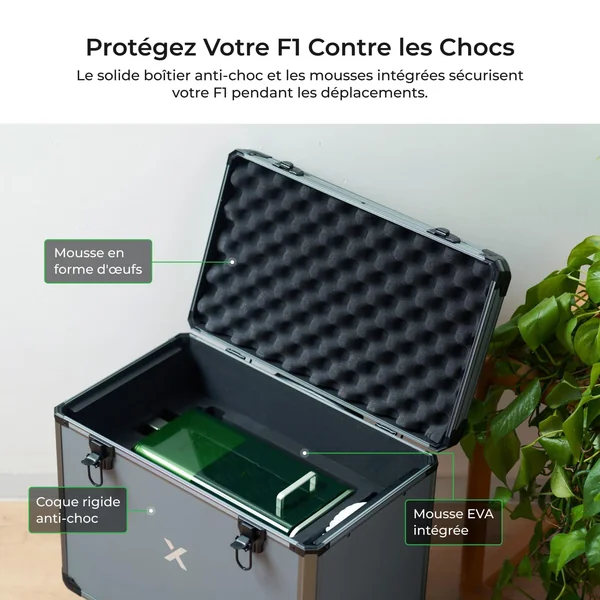 xTool F1 /F1 Lite Valise Rigide à Roulettes