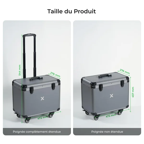 xTool F1 /F1 Lite Valise Rigide à Roulettes