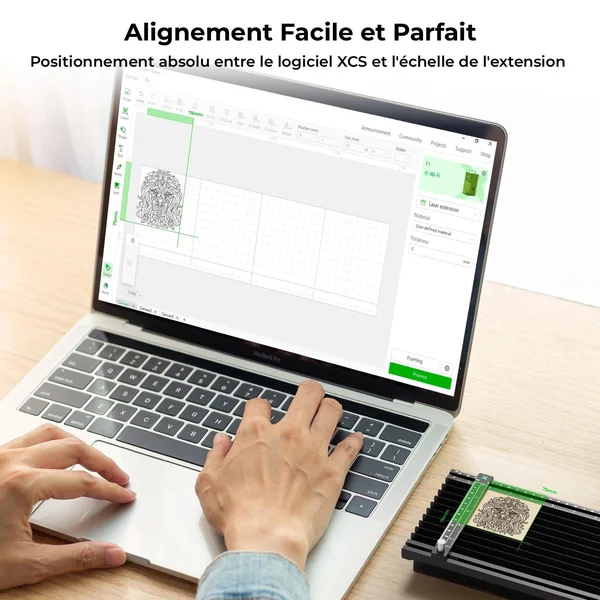 xTool F2/F1/F1 Lite Extension de Glissière