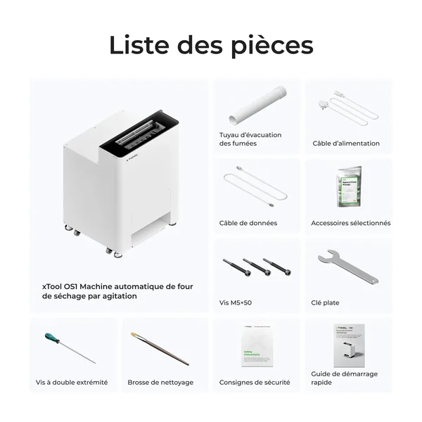 xTool OS1 Four de séchage par agitation automatique