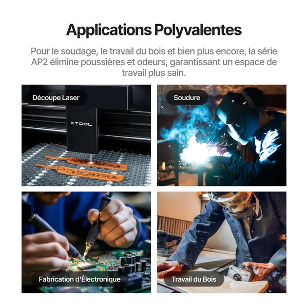 xTool Purificateur d'Air SafetyPro™ AP2 & AP2 Max - AMZ