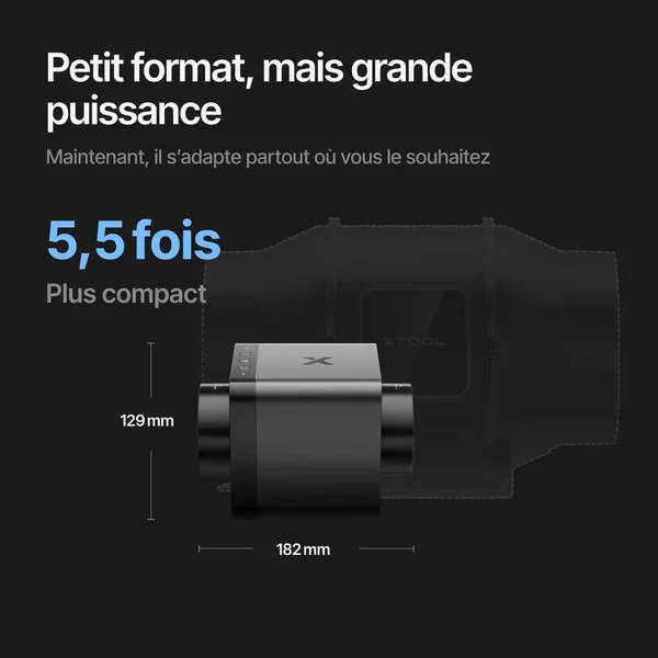 xTool Ventilateur de Conduits SafetyPro™ IF2 2.0