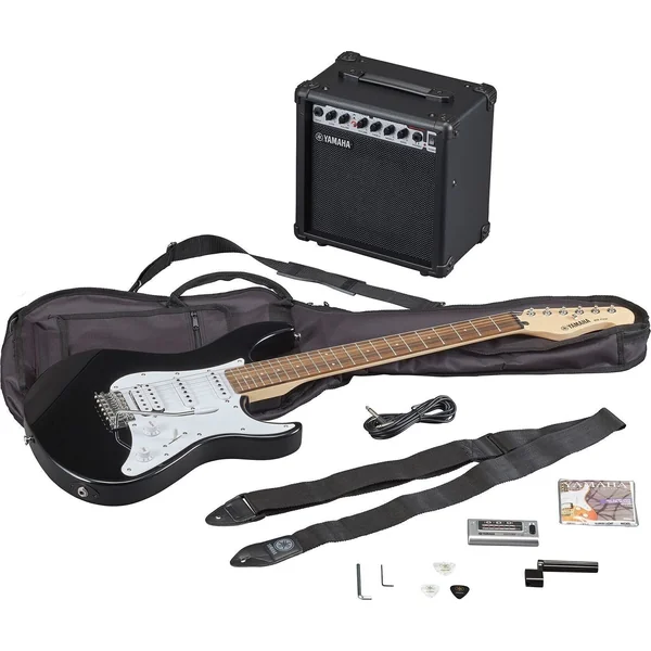 Yamaha EG 112 GPII HII Black - Kit Guitare Électrique Complet pour Débutants