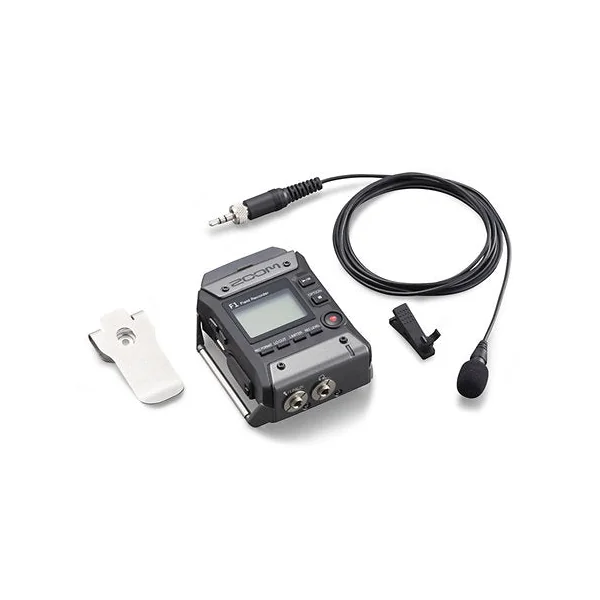 Zoom F1-LP - Enregistreur Portable Ultra-Compact avec Micro Cravate pour Caméra
