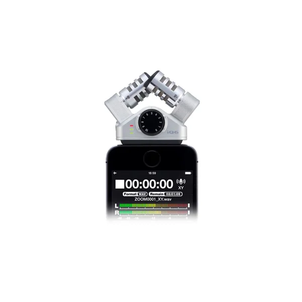 Zoom - iQ6 Zoom iQ6 - Microphone Stéréo X/Y pour iPhone et iPad