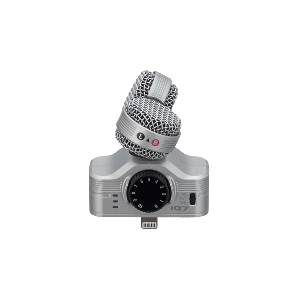 Zoom iQ7 MS - Microphone Stéréo Mid-Side pour IOS