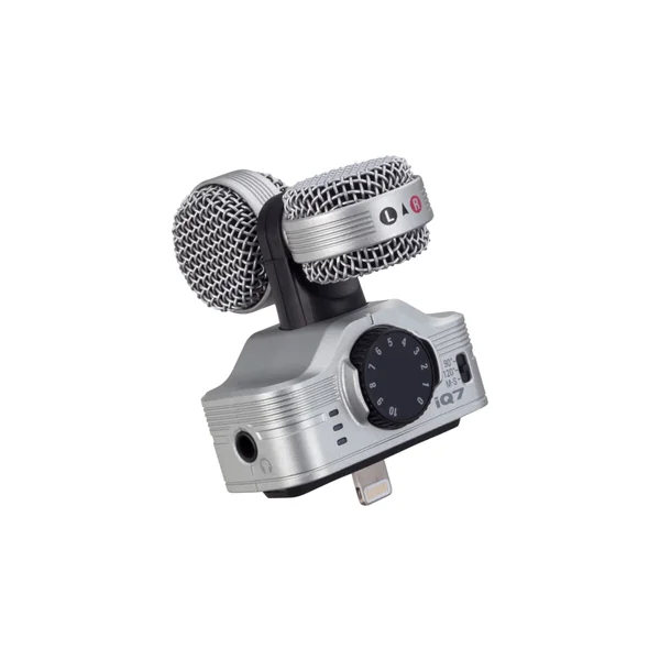 Zoom iQ7 MS - Microphone Stéréo Mid-Side pour IOS