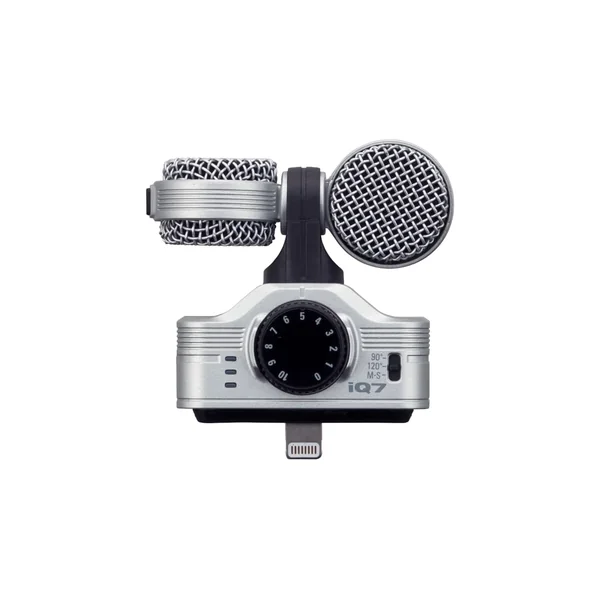 Zoom iQ7 MS - Microphone Stéréo Mid-Side pour IOS