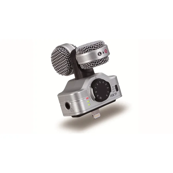 Zoom iQ7 MS - Microphone Stéréo Mid-Side pour IOS