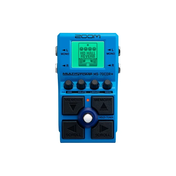 Zoom MS-70CDR+ - Pédale Multi-Effets Guitare et Basse MultiStomp