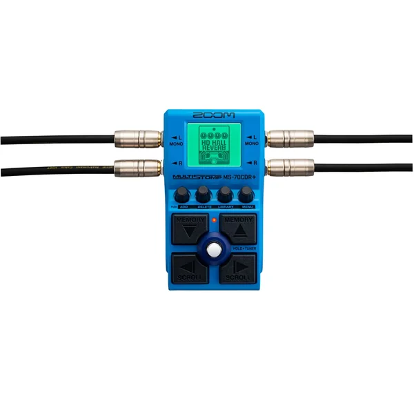 Zoom MS-70CDR+ - Pédale Multi-Effets Guitare et Basse MultiStomp