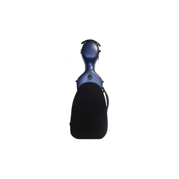 Étui violon 4/4 composite forme "petit violoncelle" Bleu foncé